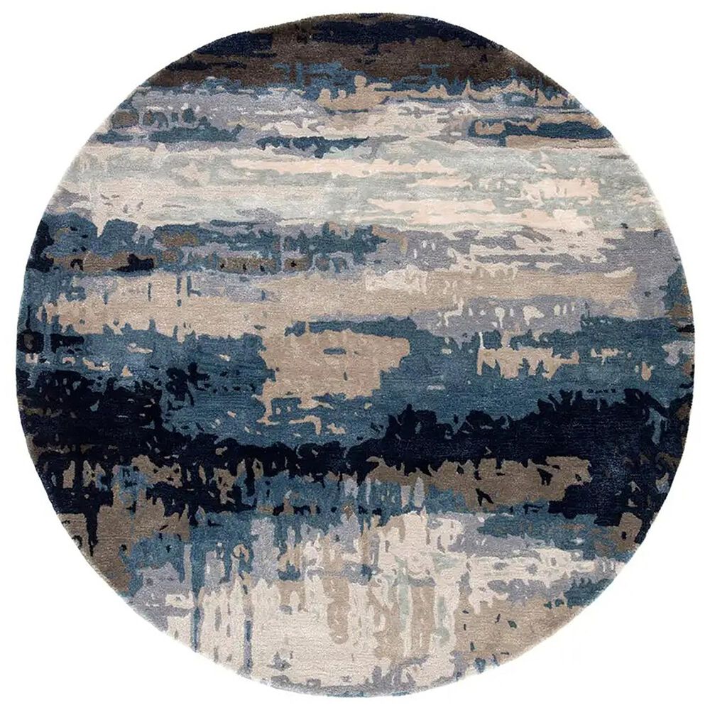 Jaipur Genesis Benna 8" Round Oatmeal Area Rug, , large