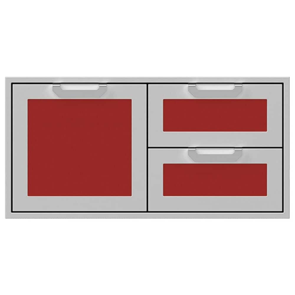 Hestan 42" Double Drawer and Storage in Matador, , large