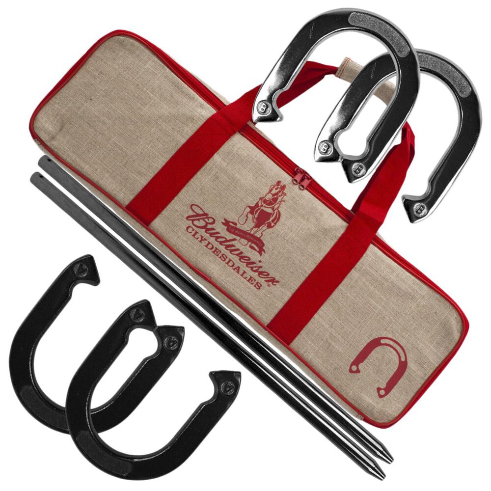 Timberlake Budweiser Horseshoe Set, , large