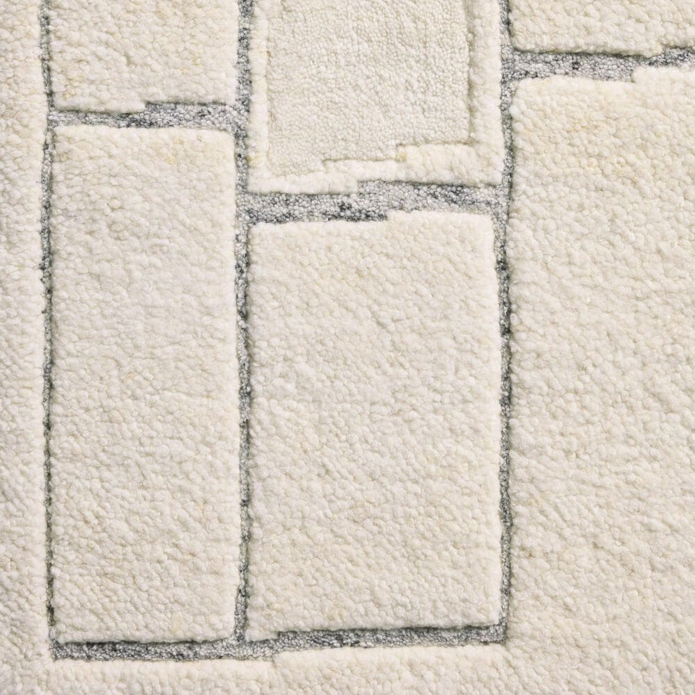 Loloi Octavia 2&#39;9&quot; x 12&#39; Ivory and Slate Runner, , large