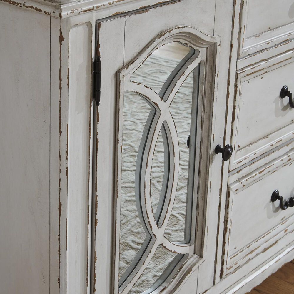 Ashley Realyn Dining Room Server in Chipped White, , large