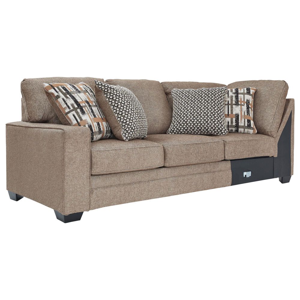 Ashley Cannonbrook 3-Piece Sectional in Cannonbrook Nutmeg, , large