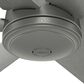 Hunter Jetty 52" Outdoor Ceiling Fan in Matte Silver, , large
