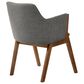 Blue River Westmont and Renzo 5-Piece Dining Set with Charcoal Cushion in Walnut, , large