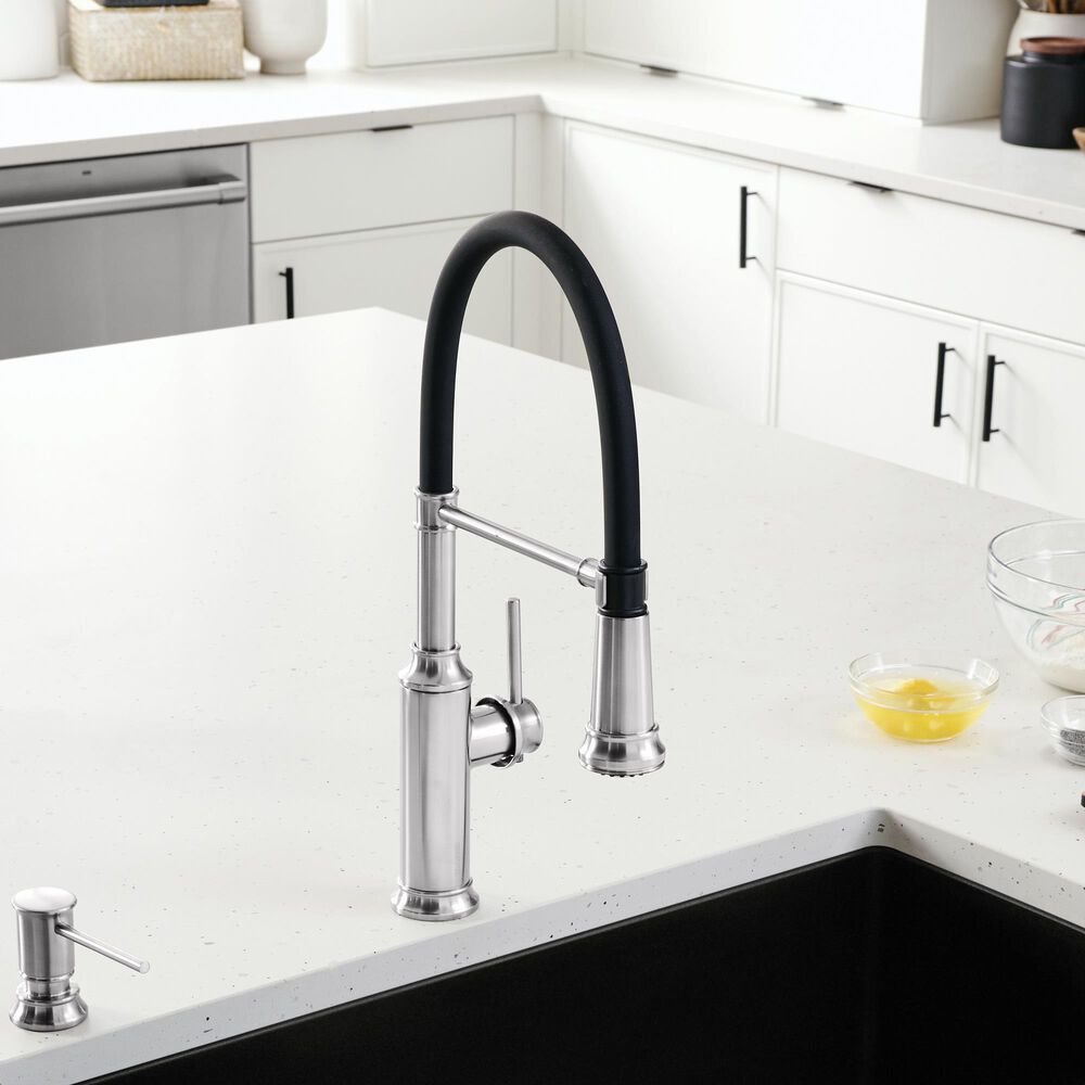 Blanco Empressa Semi-Pro Faucet in PVD Steel, , large