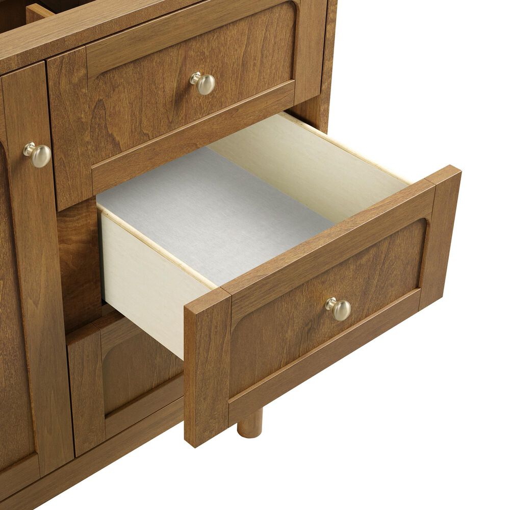 James Martin Laurent 36" Single Bathroom Vanity Cabinet in Honey Oak, , large