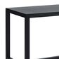 Linon Home Decor Holland 54" Outdoor Dining Table in Black, , large
