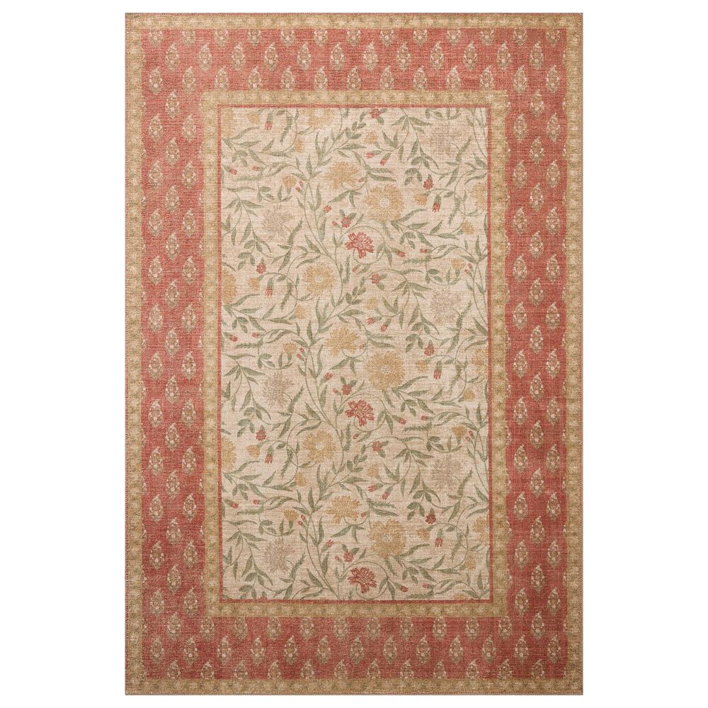 Rifle Paper Co. x Loloi Edinburgh Ivory and Spice 2"6" x 9"6" Runner, , large
