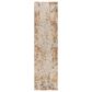 Surya Reina Light Gray, Cream, Medium Gray, Denim, Rust, Mustard and Olive 2"7" x 7"3" Runner, , large