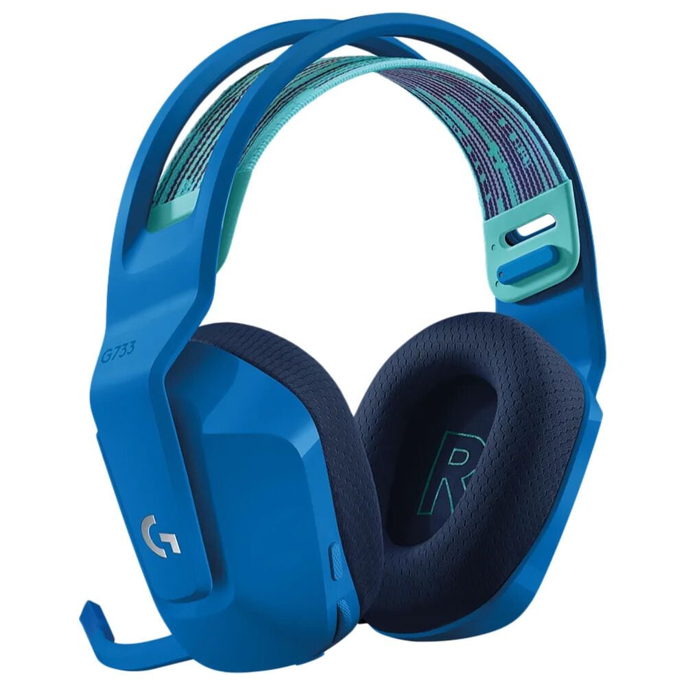 Logitech Lightspeed Wireless RGB Gaming Headset in Blue, , large