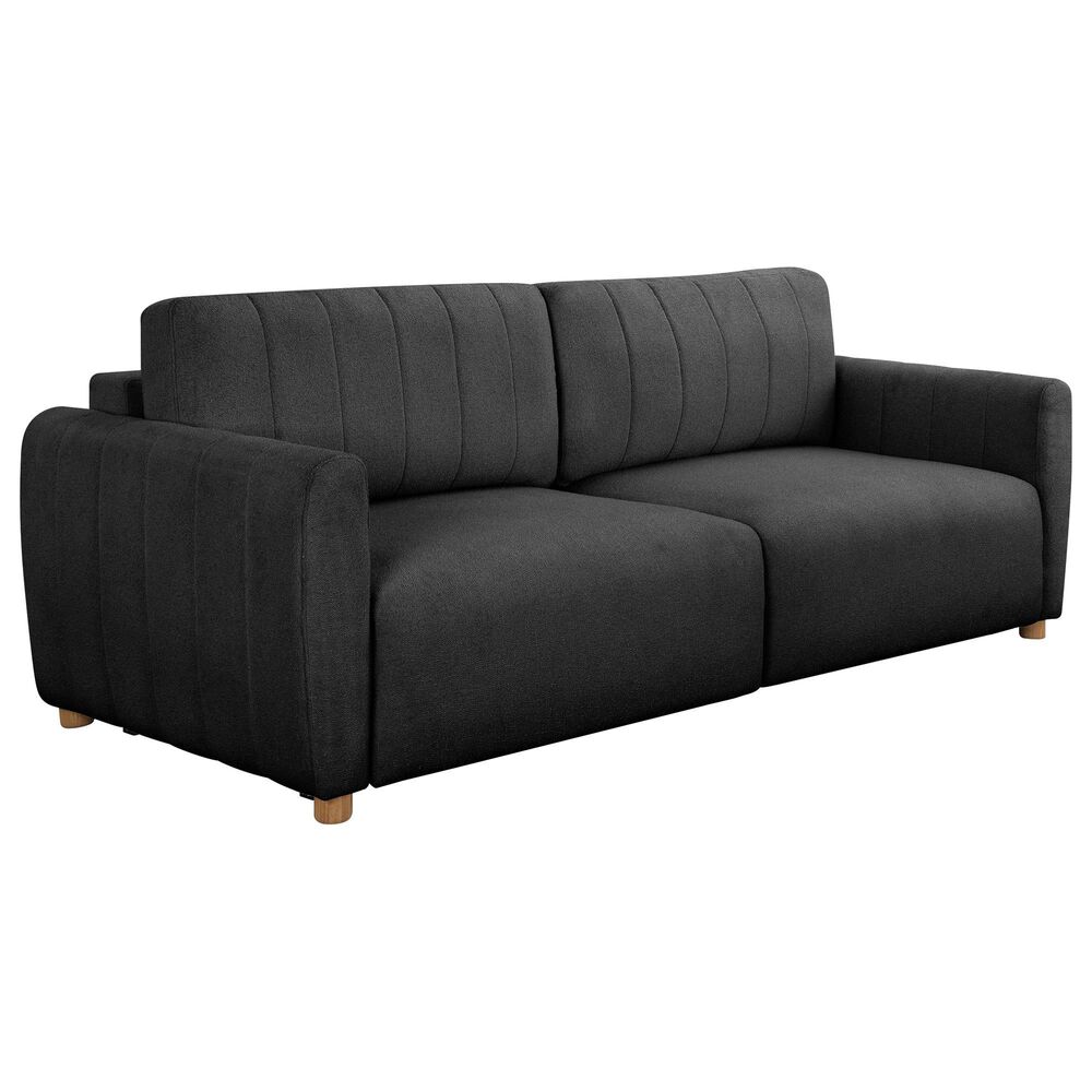 Lifestyle Solutions Galloway Convertible Sofa in Charcoal, , large