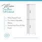 RiverRidge Home Monroe 2-Door Tall Cabinet in White, , large