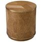 Eichholtz Velutto Side Table in Caramel and Brushed Brass, , large