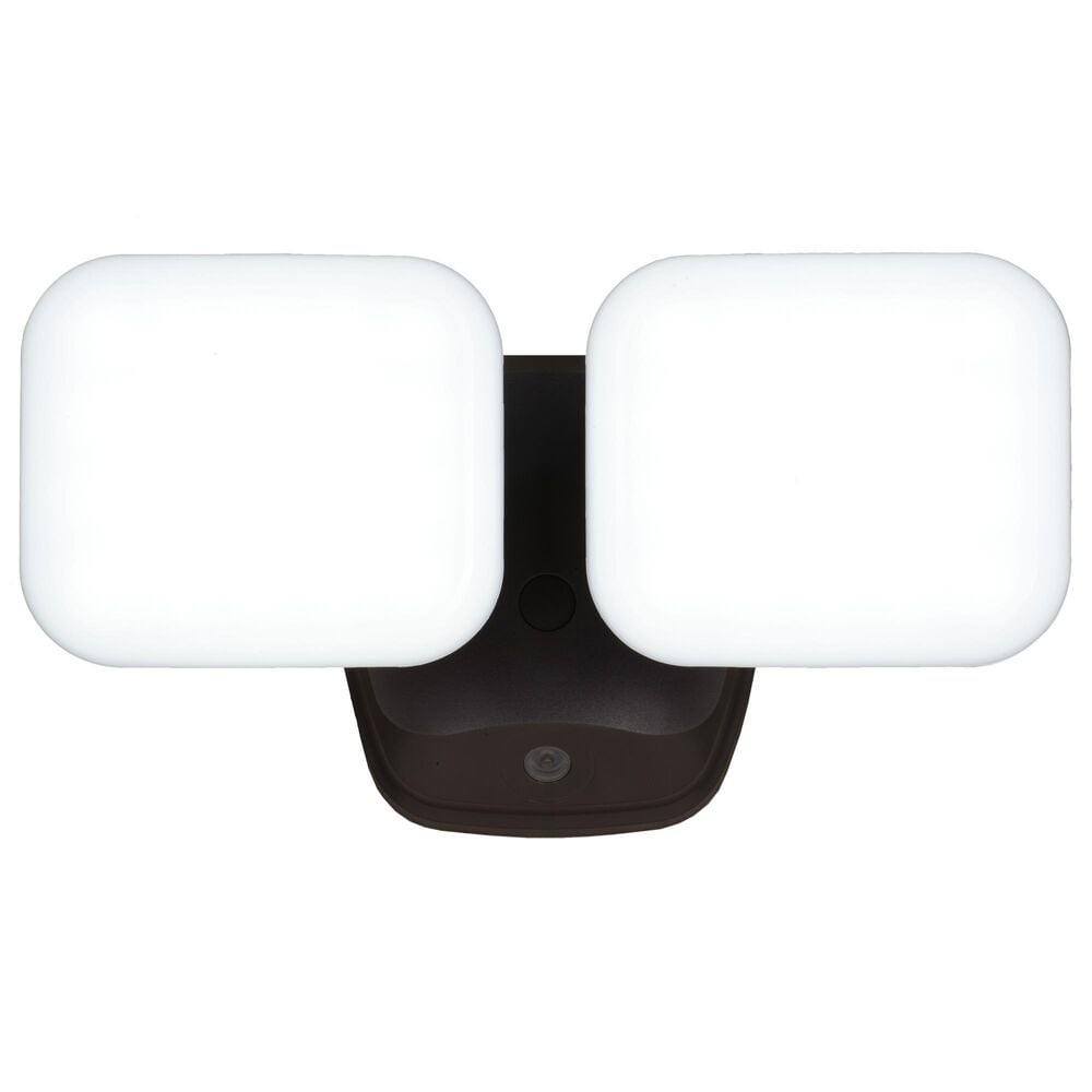 Vaxcel Theta 2-Light LED Outdoor Dusk-to-Dawn Flood Light in Bronze, , large