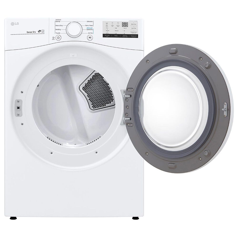 LG 7.4 Cu. Ft. Ultra Large Capacity Gas Dryer in White, , large