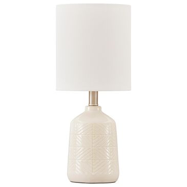 Signature Design by Ashley Brodewell Table Lamp in White, , large