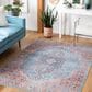 Safavieh Serapi 9" x 12" Blue and Orange Area Rug, , large