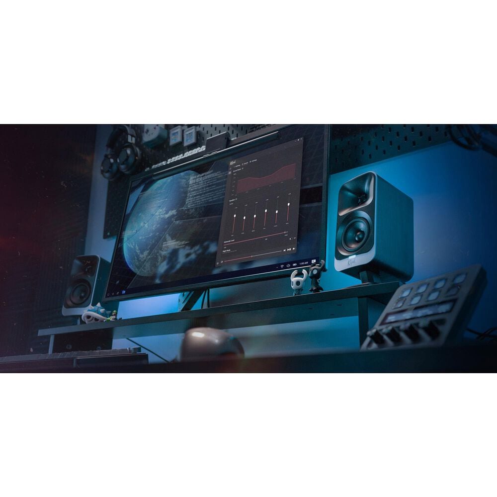 Klipsch ProMedia Lumina Computer Speaker with LED Lighting in Black, , large