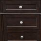 James Martin Vanities Brittany 60" Single Bathroom Vanity in Burnished Mahogany with 3 cm Ethereal Noctis Quartz Top and Rectangle Sink, , large