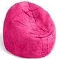 Jaxx 4" Cocoon Kids Bean Bag in Fuchsia, , large