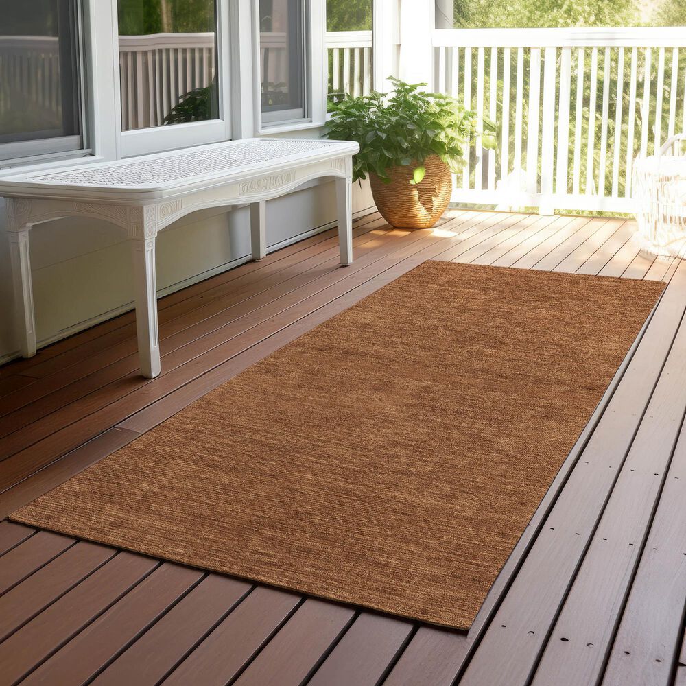 Dalyn Rug Company Soft Essentials Solid Paprika 2'3" x 7'6" Runner, , large