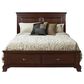 Mayberry Hill Canton Queen Storage Bed in Cherry, , large