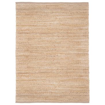 L&R Resources Natural Fiber 5" x 7"9" Cream and Ivory Area Rug, , large