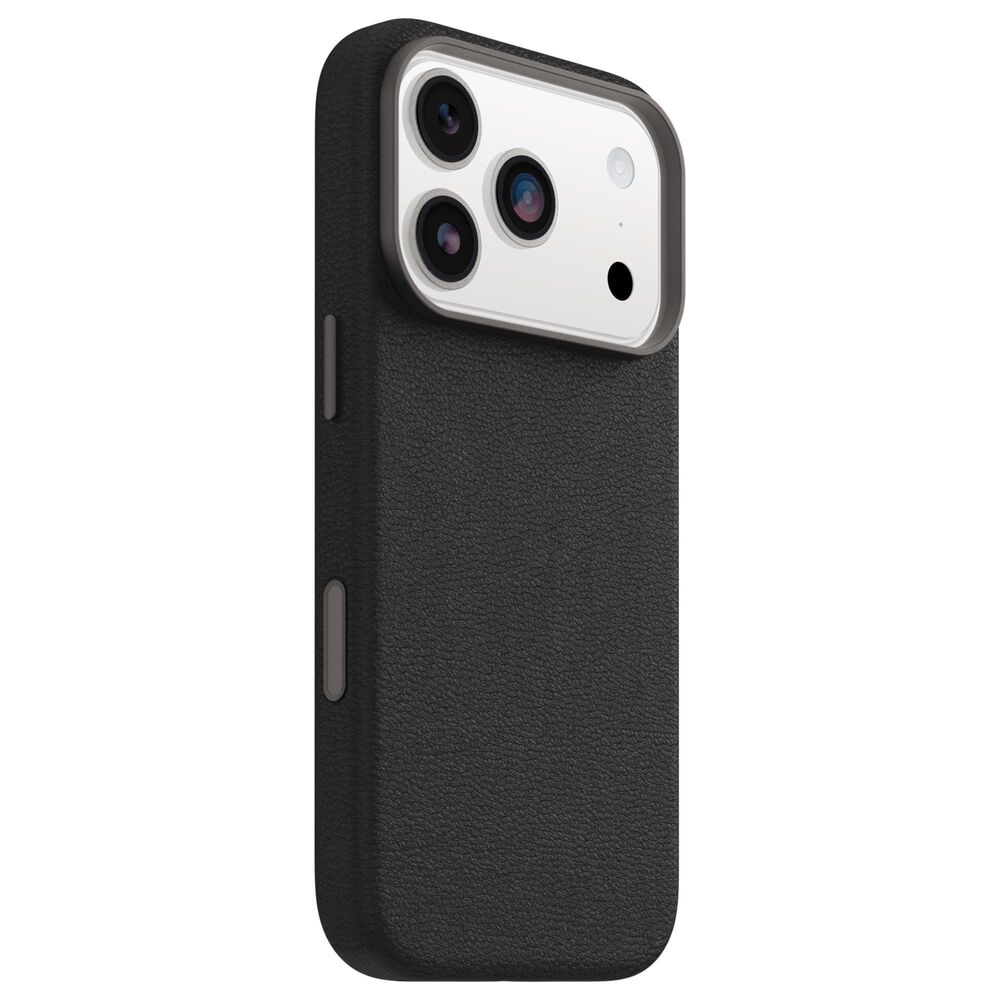 OtterBox Symmetry Cactus Leather Case for iPhone 17 Pro in Noir Ash, , large