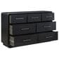 Millenium Rowanbeck 4-Piece Queen Bedroom Set in Black, , large