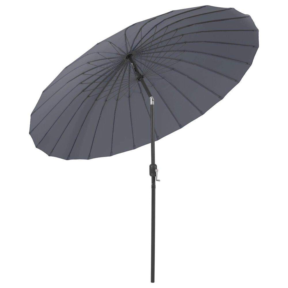 CorLiving Patio Parasol Umbrella in Grey, , large