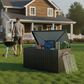 HOMLUX Outdoor Medium Storage Box in Black, , large