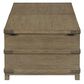 American Drew Crawford Trunk Storage Coffee Table in Honey, , large