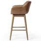 Four Hands Hannah Swivel Counter Stool in Amber Ash, , large