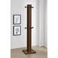 Pacific Landing Rikkie 8-Hook Coat Rack in Walnut and Black, , large