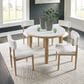 Ashley Sawdyn 5-Piece Dining Set in LigHeight Brown and White, , large