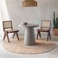 Surya Masterpiece MPC-2312 Beige, Tan and Medium Brown 7"10" Round Area Rug, , large