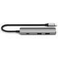 Satechi 4-in-1 USB-C Slim Multiport Adapter in Space Grey, , large