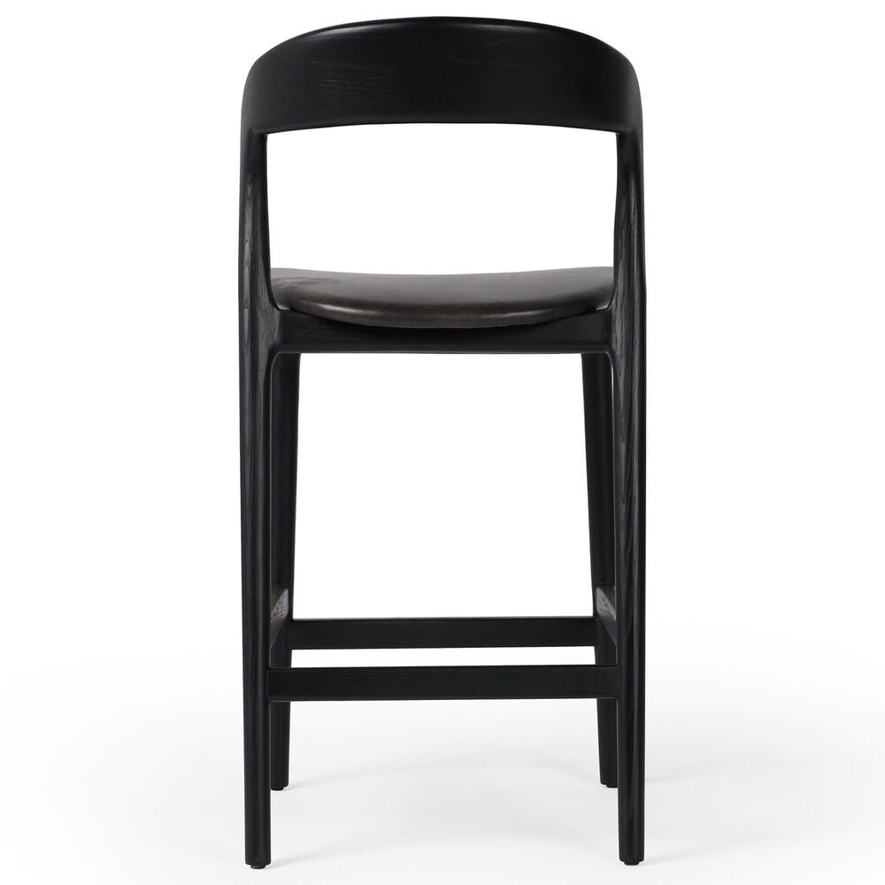 Four Hands Amare Counter Stool in Black, , large