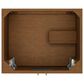 37B Lucerne 24" Single Bathroom Vanity Cabinet in Dark Maplewood with Marble Top and Backsplash, , large