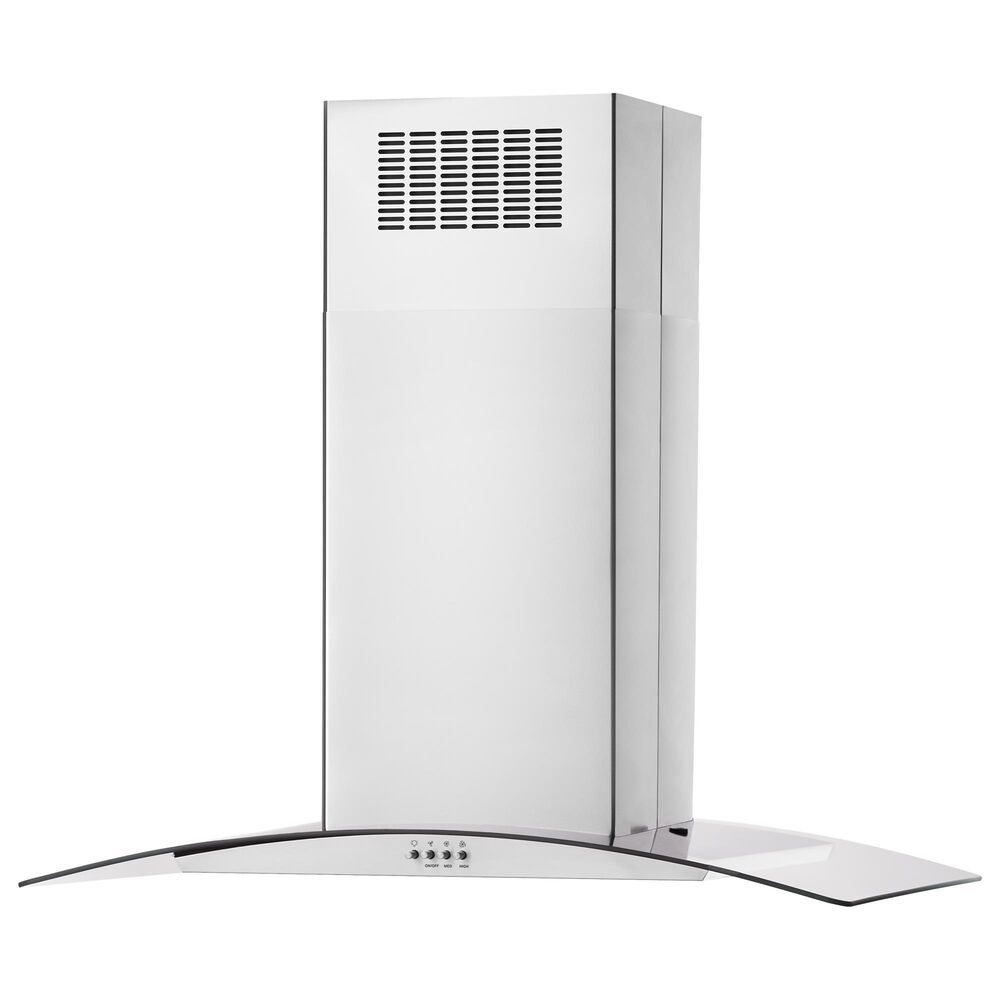 Whirlpool 36&quot; Island Range Hood with 401 CFM in Stainless Steel, , large