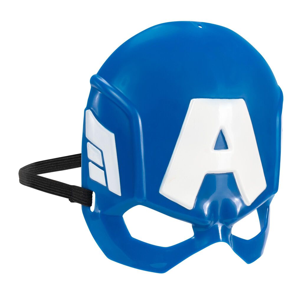Squishmallow JWC - Halloween Costume Accessory Mask &#40;Captain America Child Value Mask&#41; &#40;AVC&#41;, , large