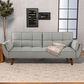 Pacific Landing Caufield Stationary Convertible Sofa Bed in Grey, , large