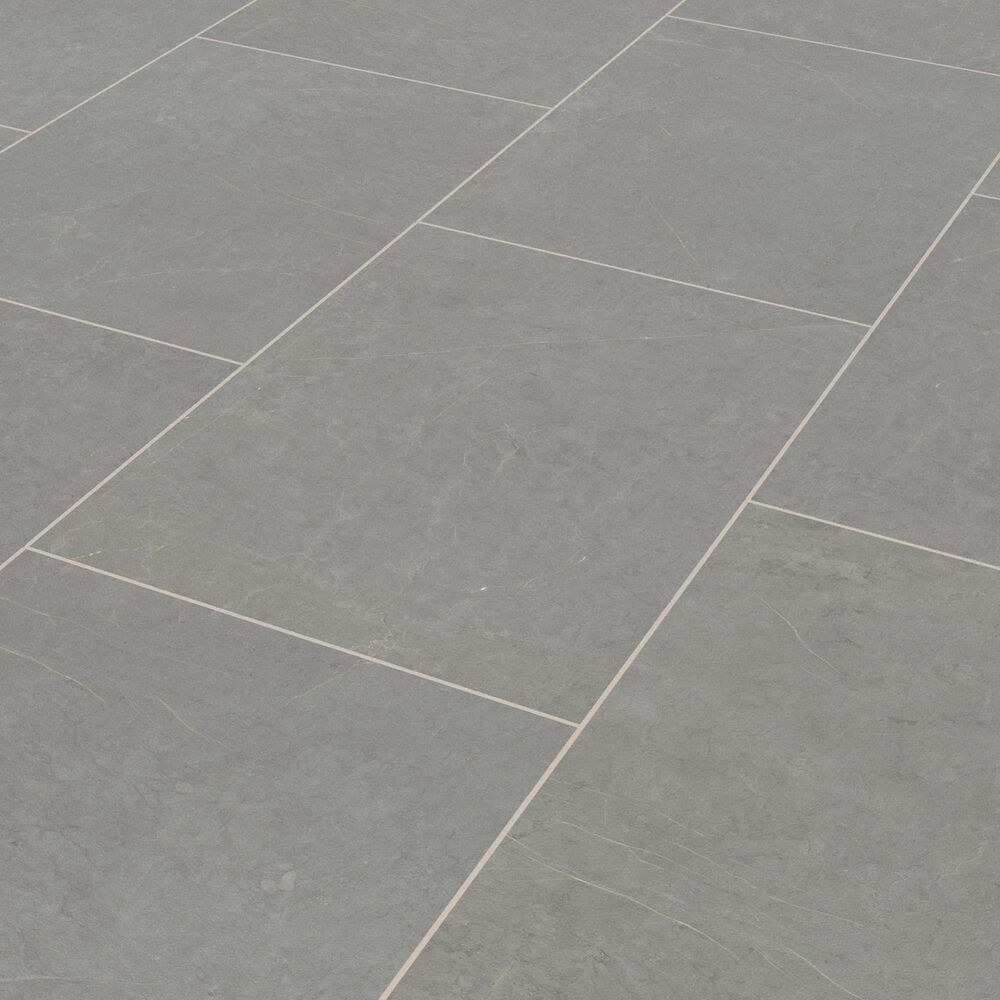 Karndean Korlok Select Grey Castello Marble 18" x 24" Luxury Vinyl Tile, , large