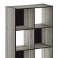 HOMLUX 8-Cube Cubic Shelf Storage Bookcase in French Oak, , large