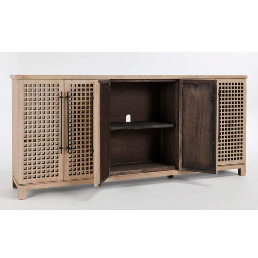 Classic Home Landon 6-Door Sideboard in Reclaimed Pine, , large