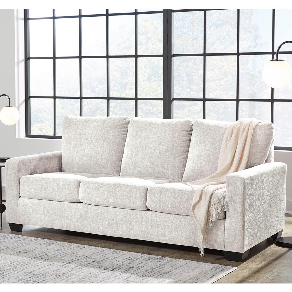 Ashley Rannis Stationary Queen Sofa Sleeper in Snow, , large