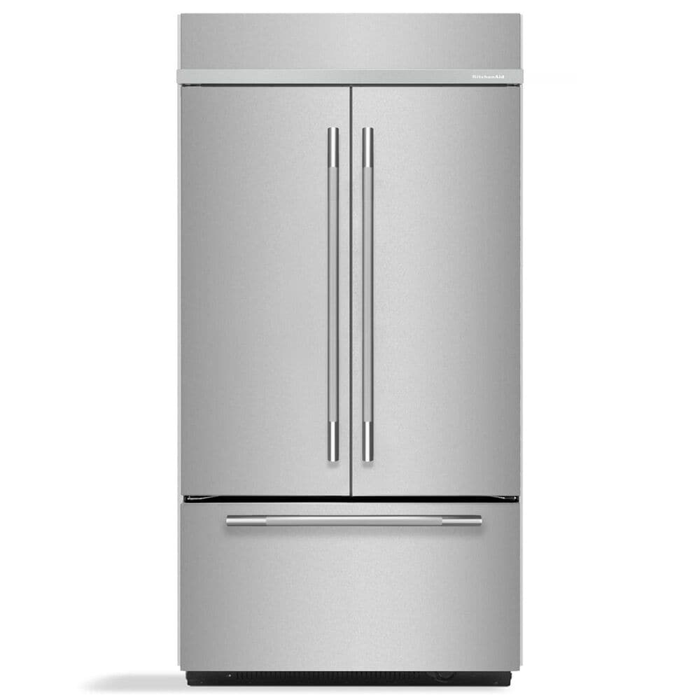 KitchenAid 24.2 Cu. Ft. French Door Bottom Mount Refrigerator in PrintShield Stainless Steel, , large