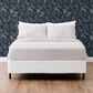 4-Piece Queen Solid Embroidered Sheet Set in Taupe Gray, , large