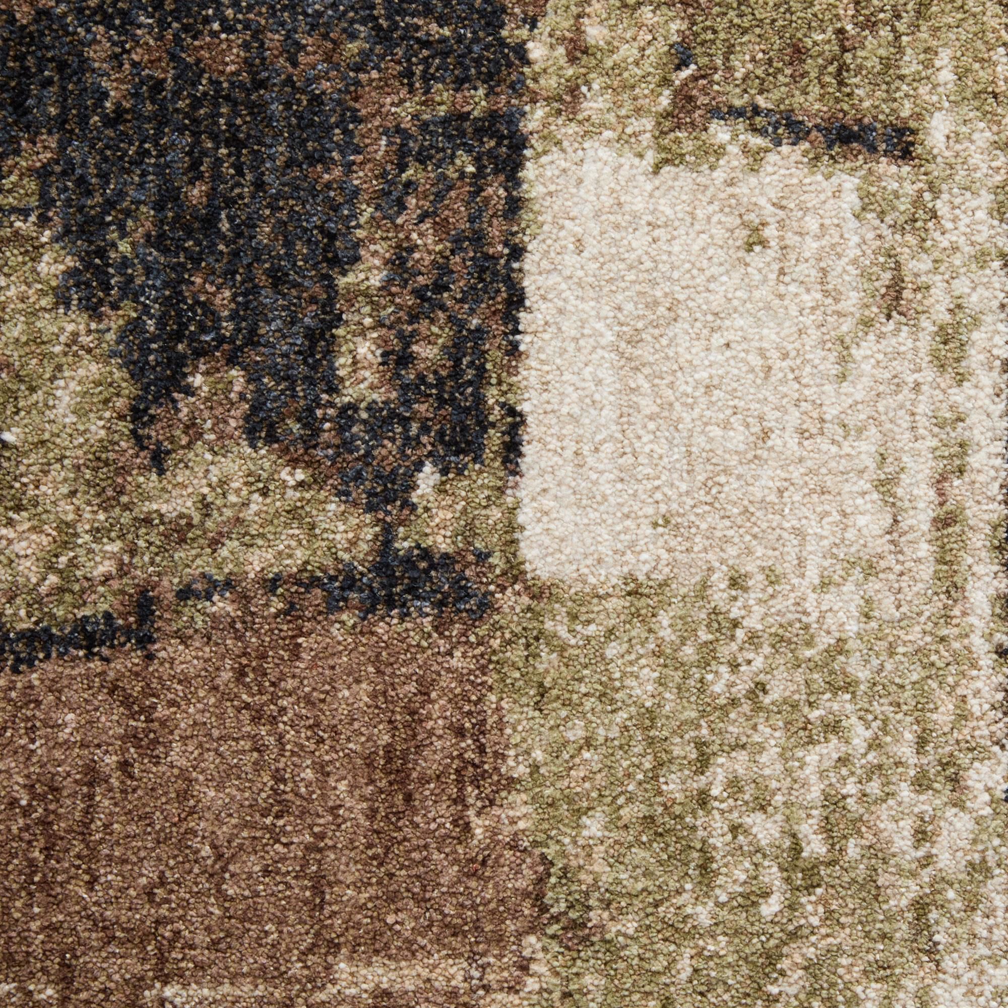 Feizy Pearson 39STF Beige and Green 10' x 12'8