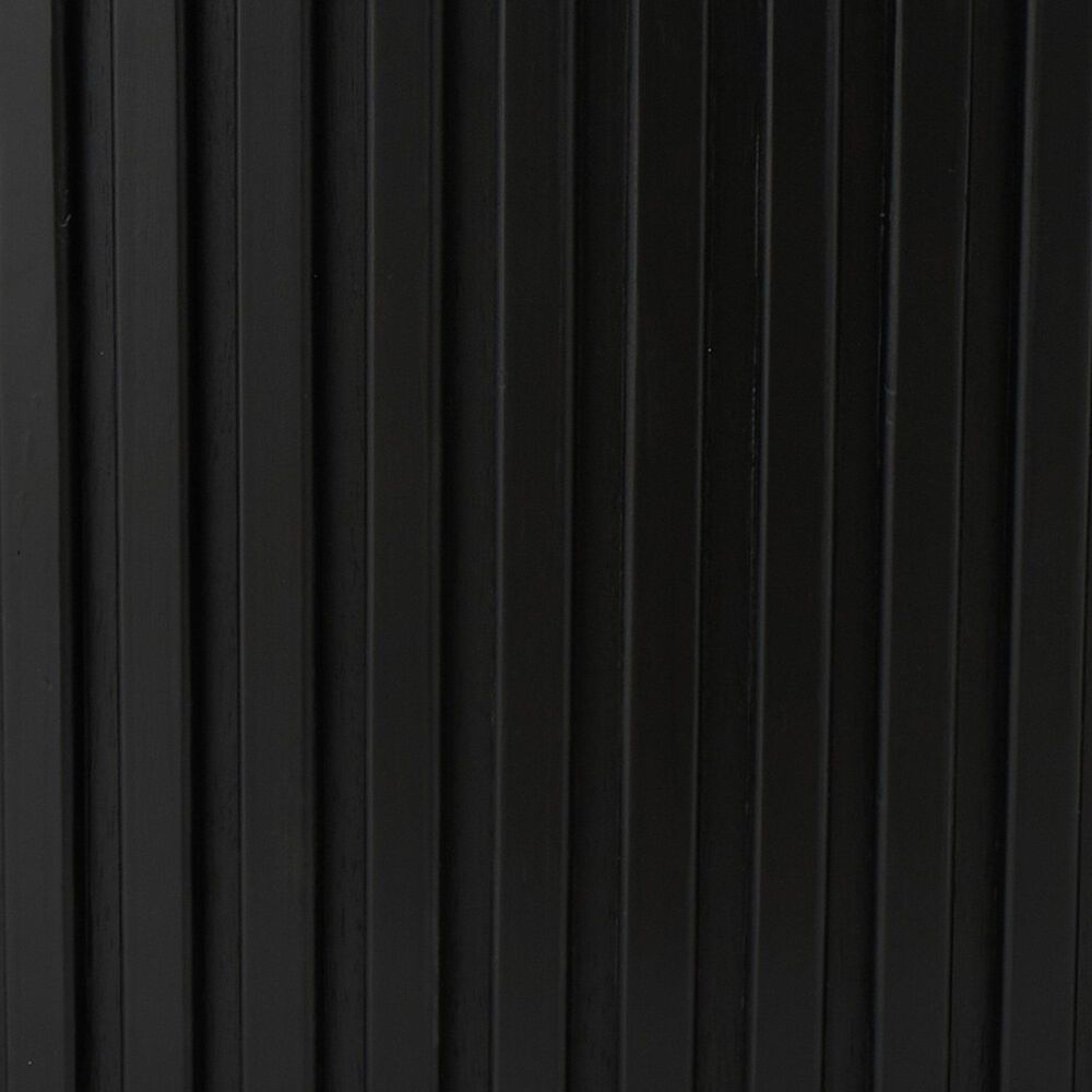 Maple and Jade Ribbed Storage End Table with Slatted Base in Black, , large